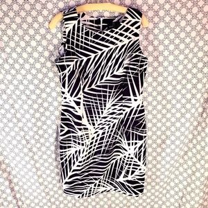 Black and white Sleeveless dress